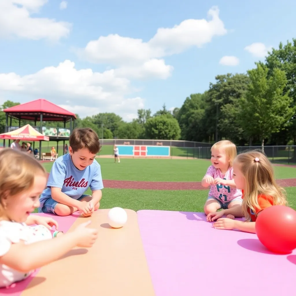 Kids birthday party places Legion Park in Paris