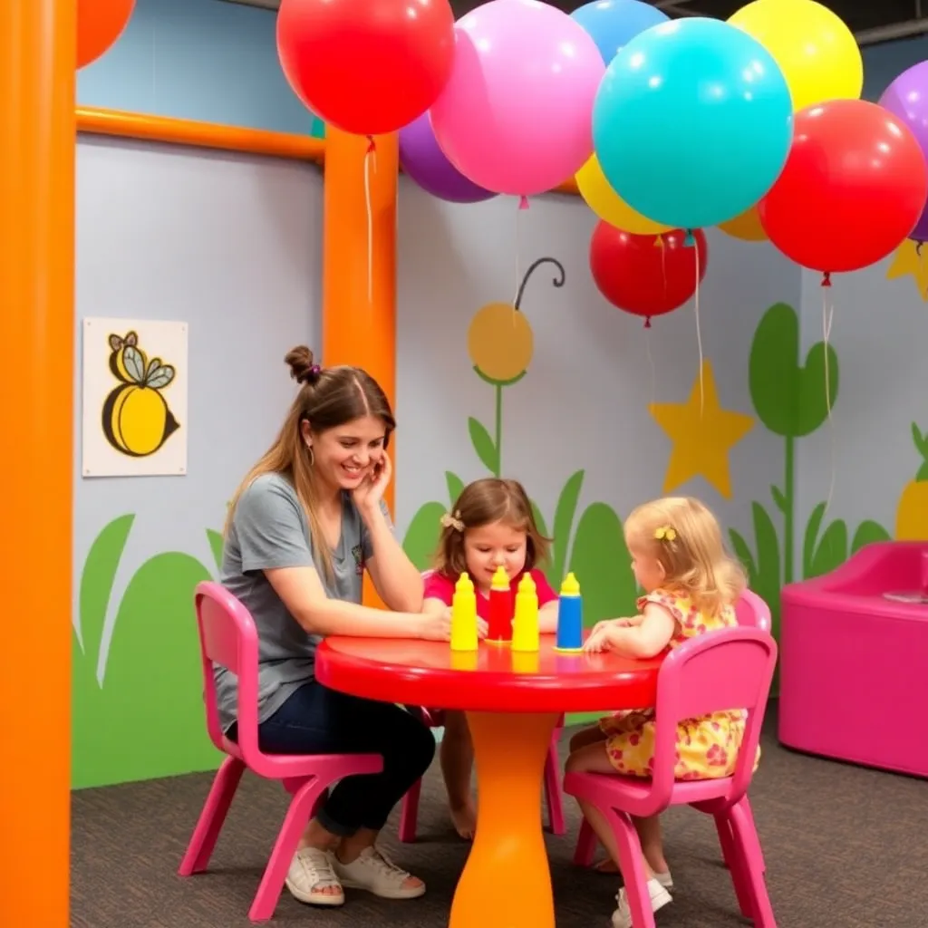 Kids birthday party places Let's Bee Kids Playcenter in Hudson