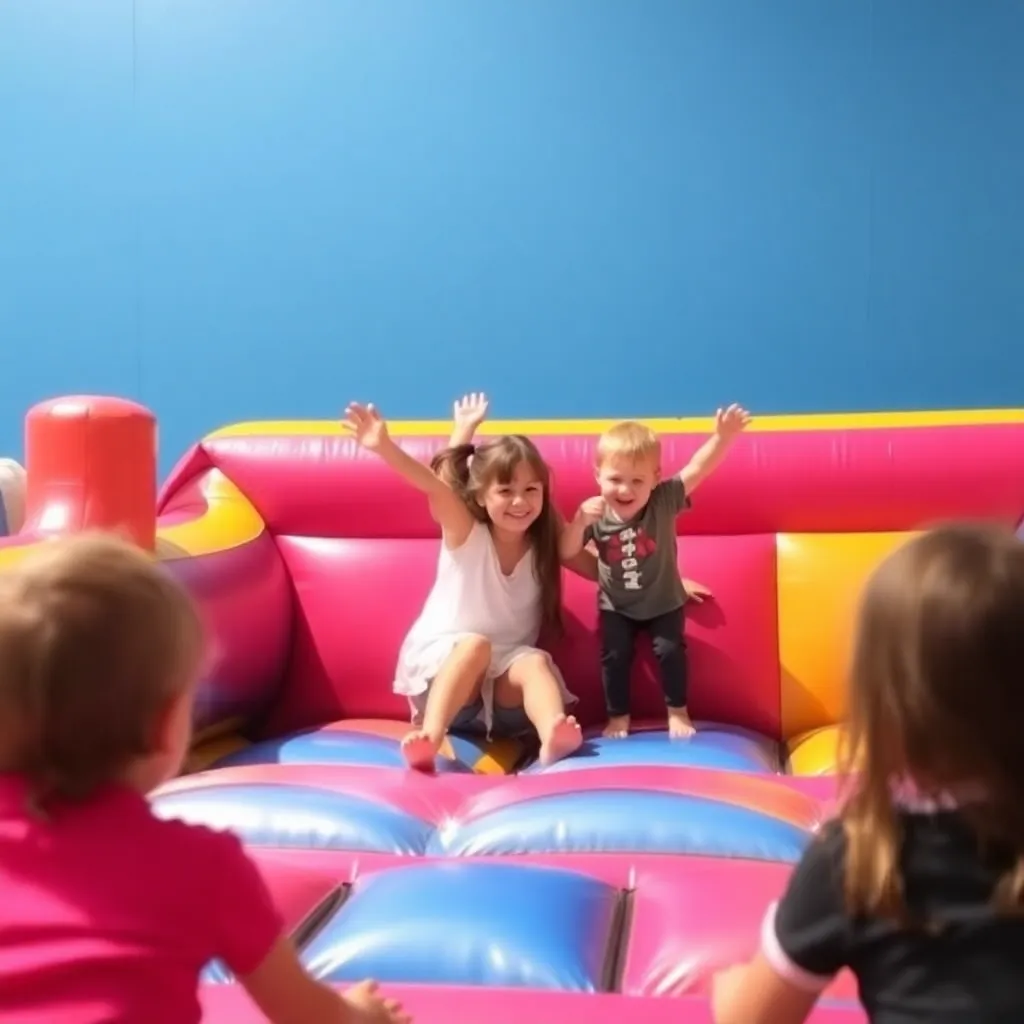 Kids birthday party places Let's Play Bounce in Marshalltown