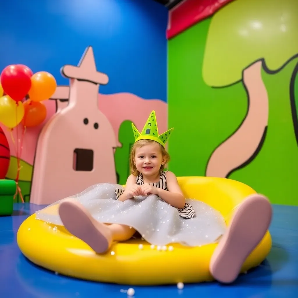 Kids birthday party places Liberty Playtown in Spring Lake