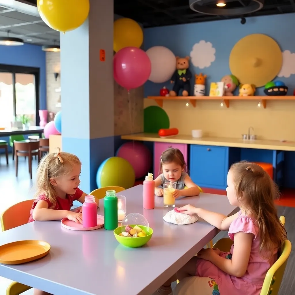 Kids birthday party places Little Dreamers Play Cafe in Wall Township