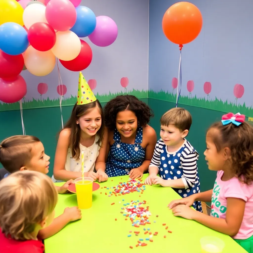 Kids birthday party places Little Ivies Dc in Washington