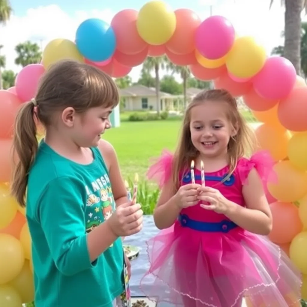 Kids birthday party places Little Lake in Lakeland