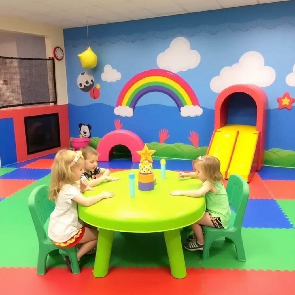 Kids birthday party places Little Rainbows Play Place in Fort Atkinson
