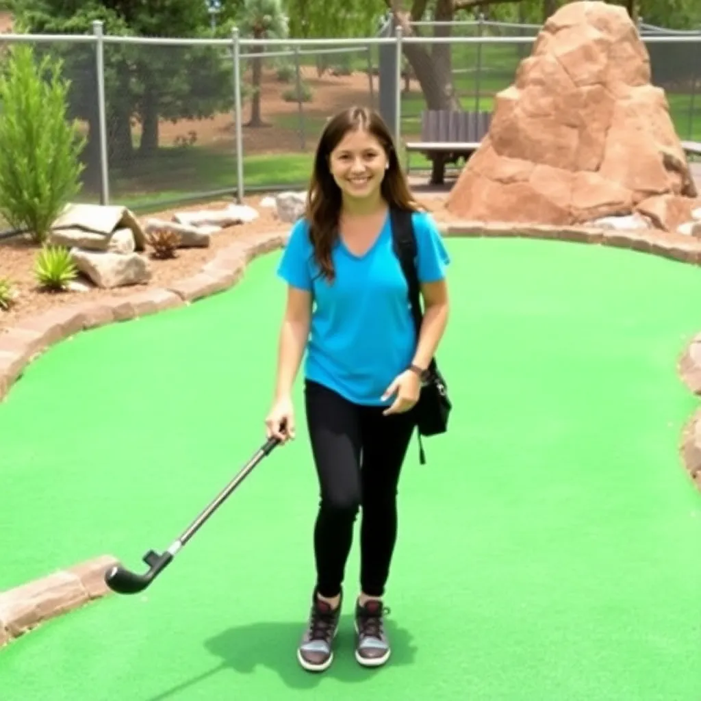 Kids birthday party places Lost Island Miniature Golf & Adventure Park in Colorado Springs
