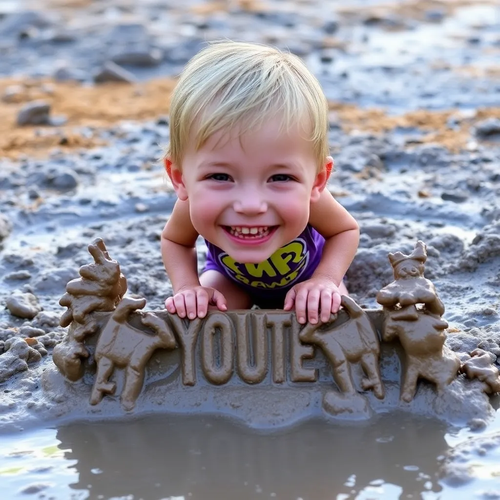 Kids birthday party places Louisiana Mudfest in Colfax