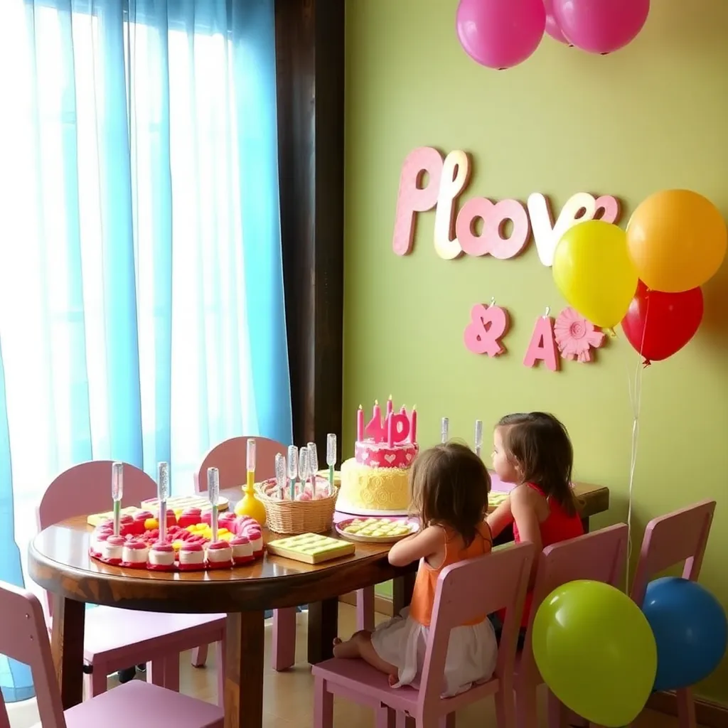 Kids birthday party places Love Peace And Party in Hillside