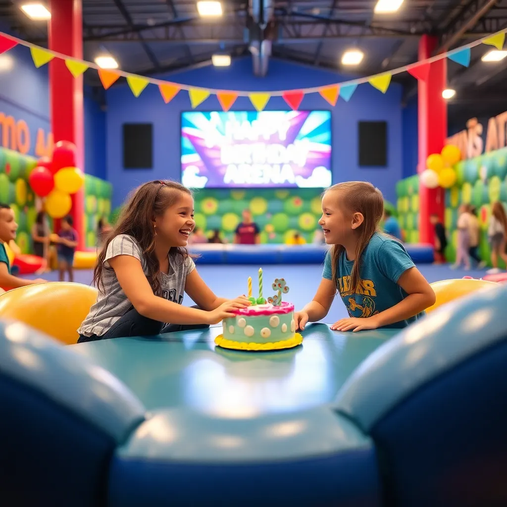 Kids birthday party places Loverns Arena in Carthage