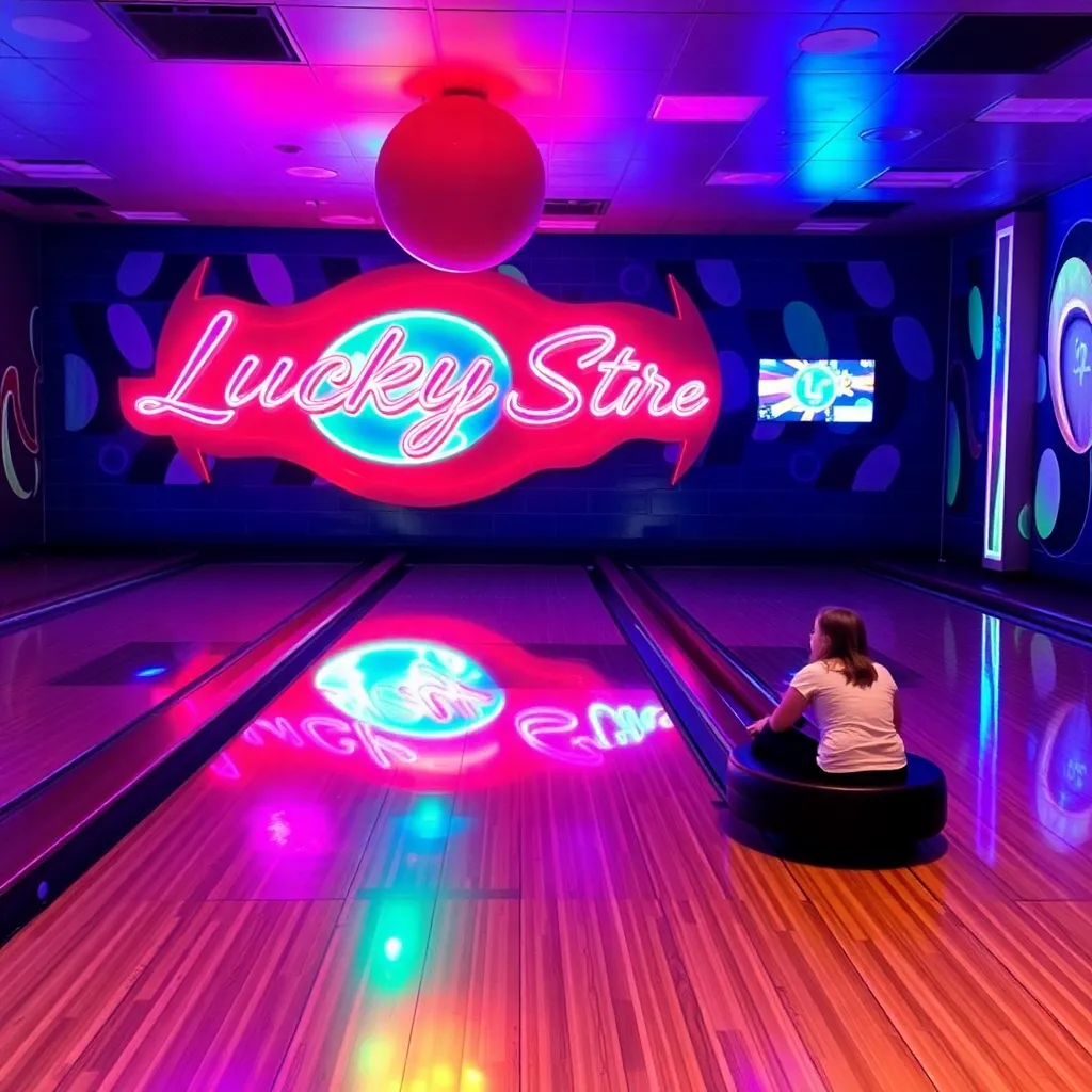 Kids birthday party places Lucky Strike North Scottsdale in Phoenix
