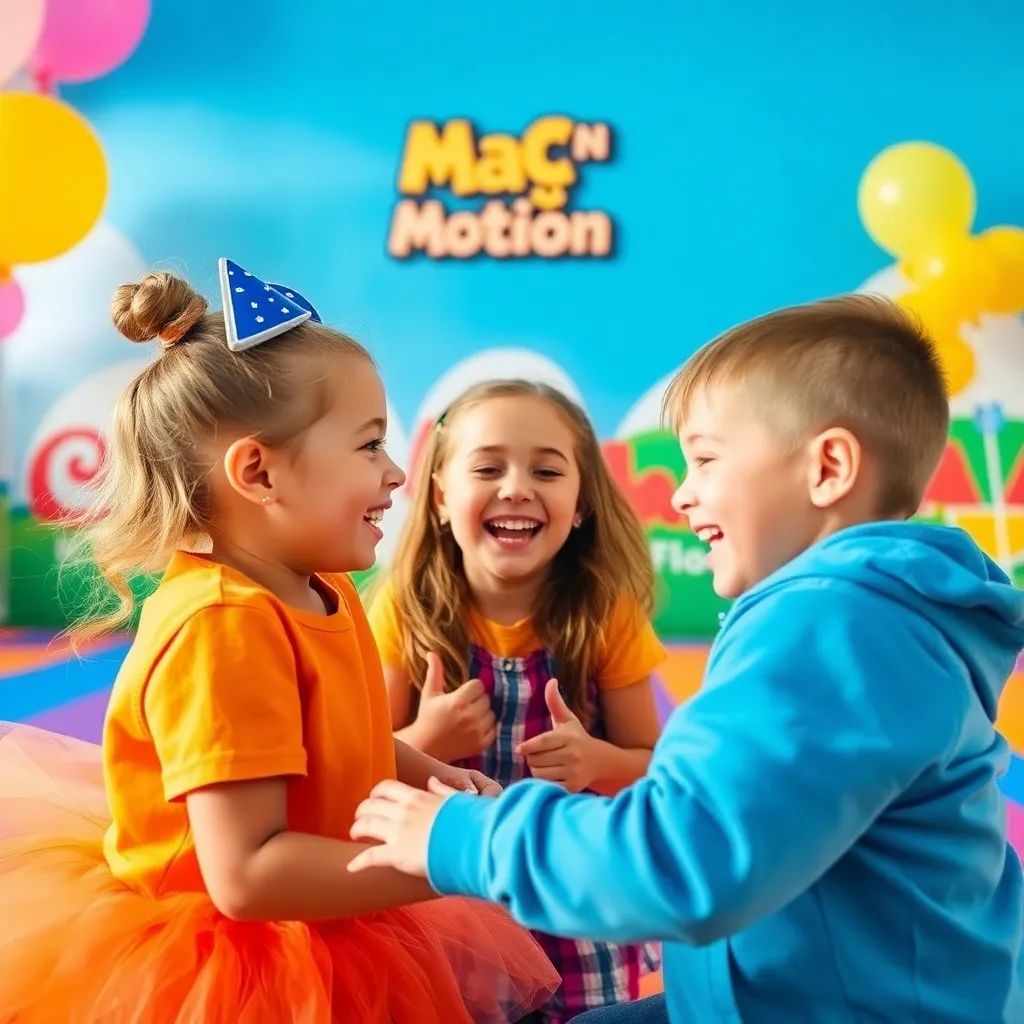 Kids birthday party places Mac N Motion in Clayton