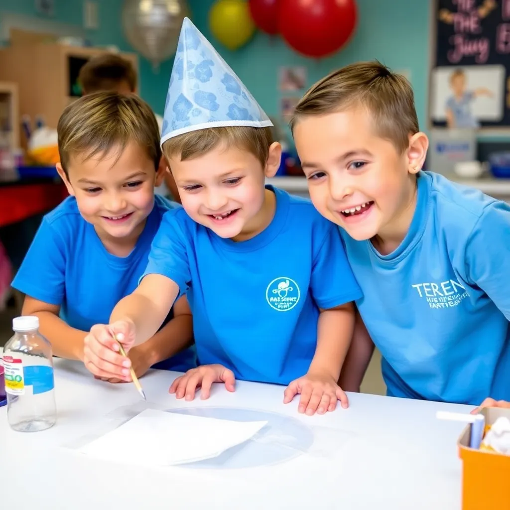 Kids birthday party places Mad Science Of Detroit in Novi