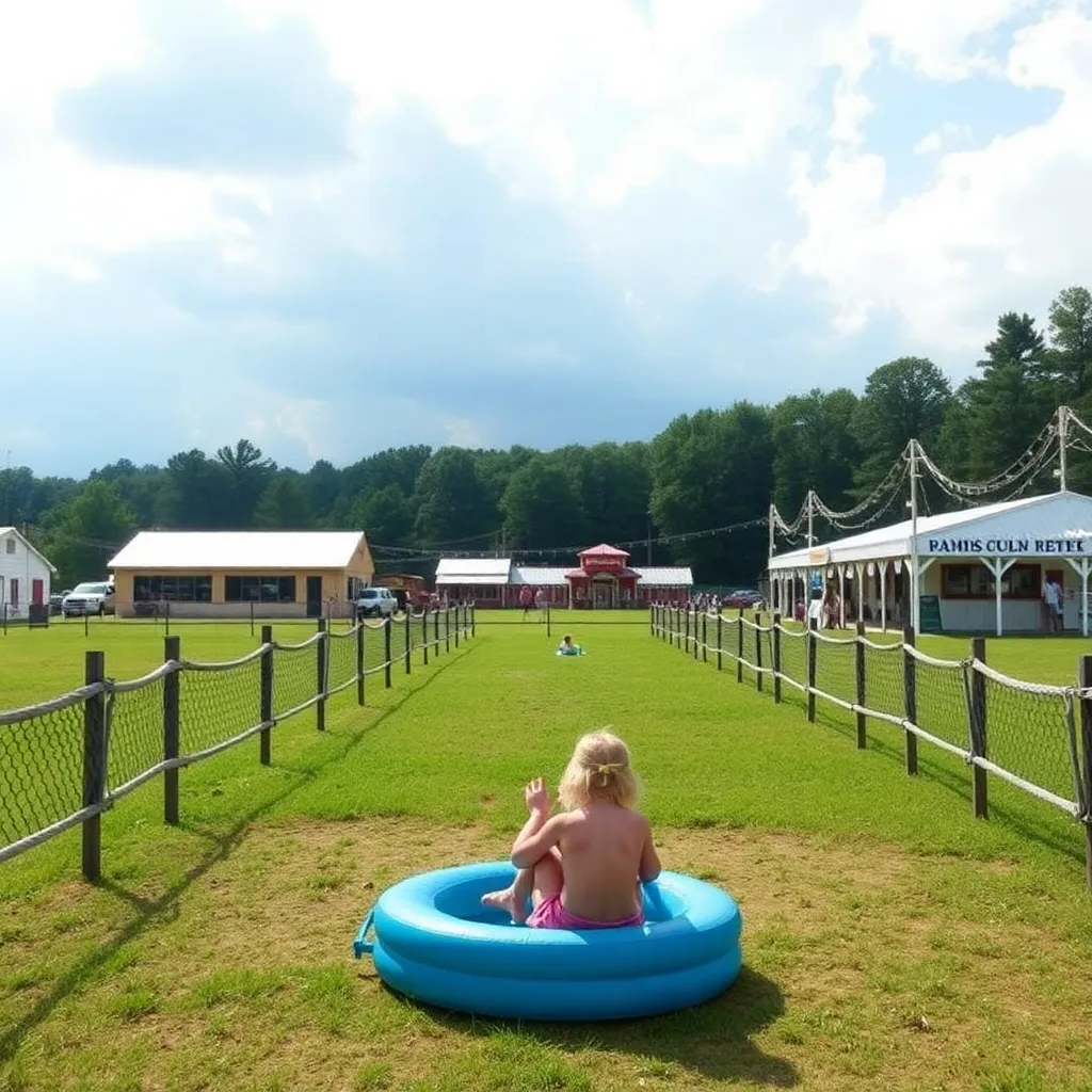 Kids birthday party places Madison County Fairgrounds in Richmond