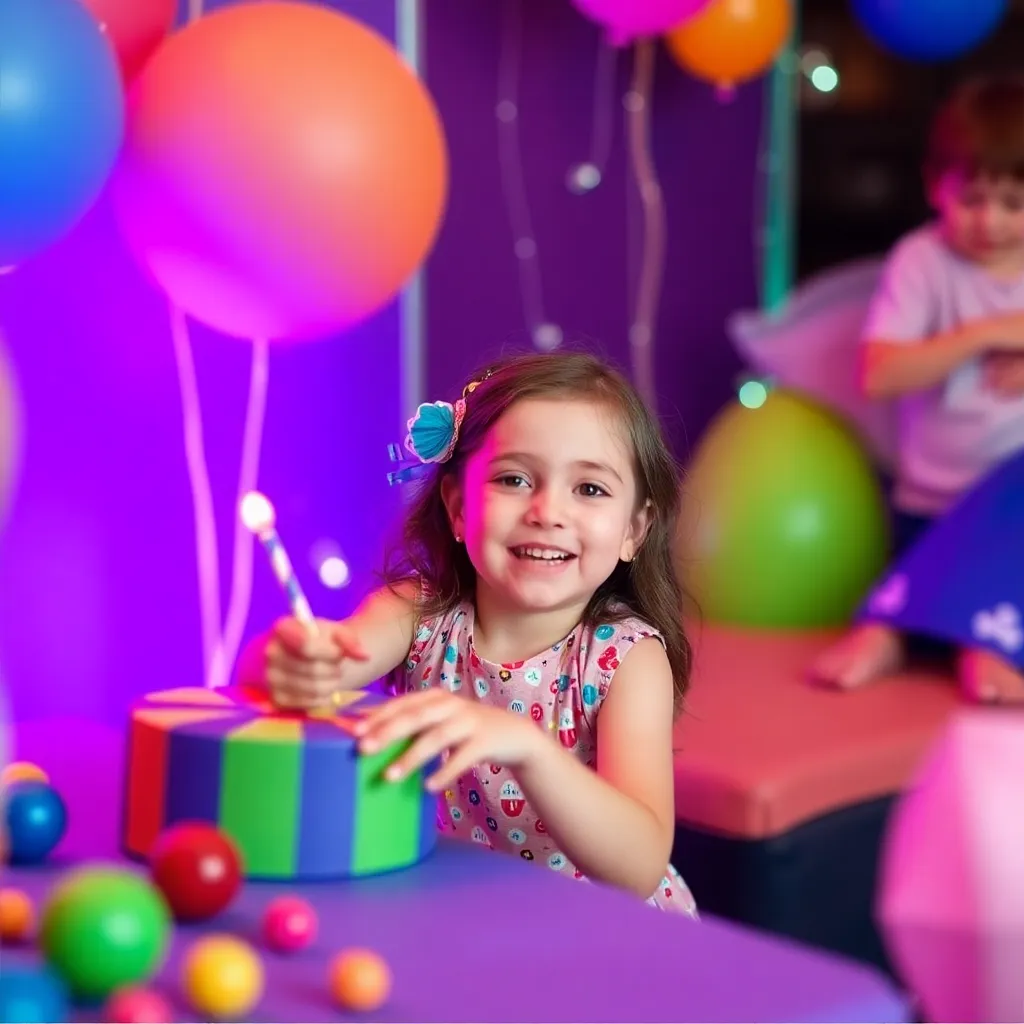 Kids birthday party places Magic Planet Parties in Manchester