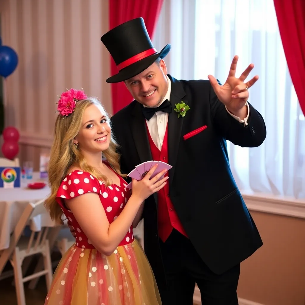 Kids birthday party places Magician Jason Purdy Magic Entertainment in Keene