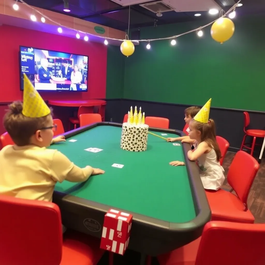 Kids birthday party places Main Event Atlanta in Atlanta