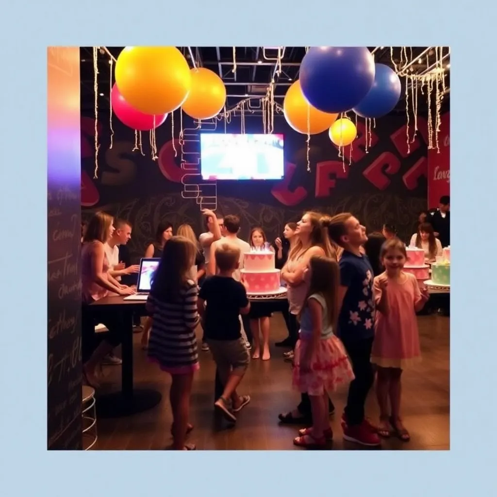 Kids birthday party places Main Event Lewisville in Lewisville
