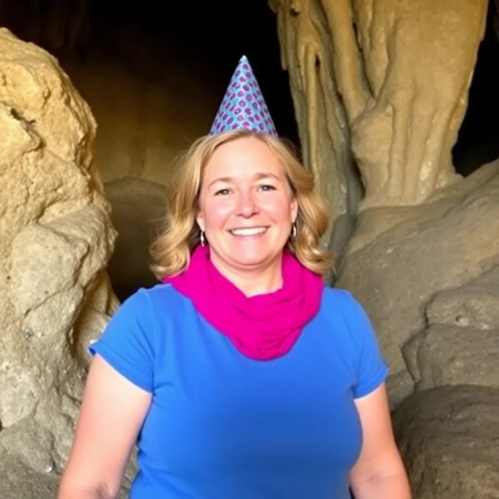 Kids birthday party places Majestic Caverns in Childersburg