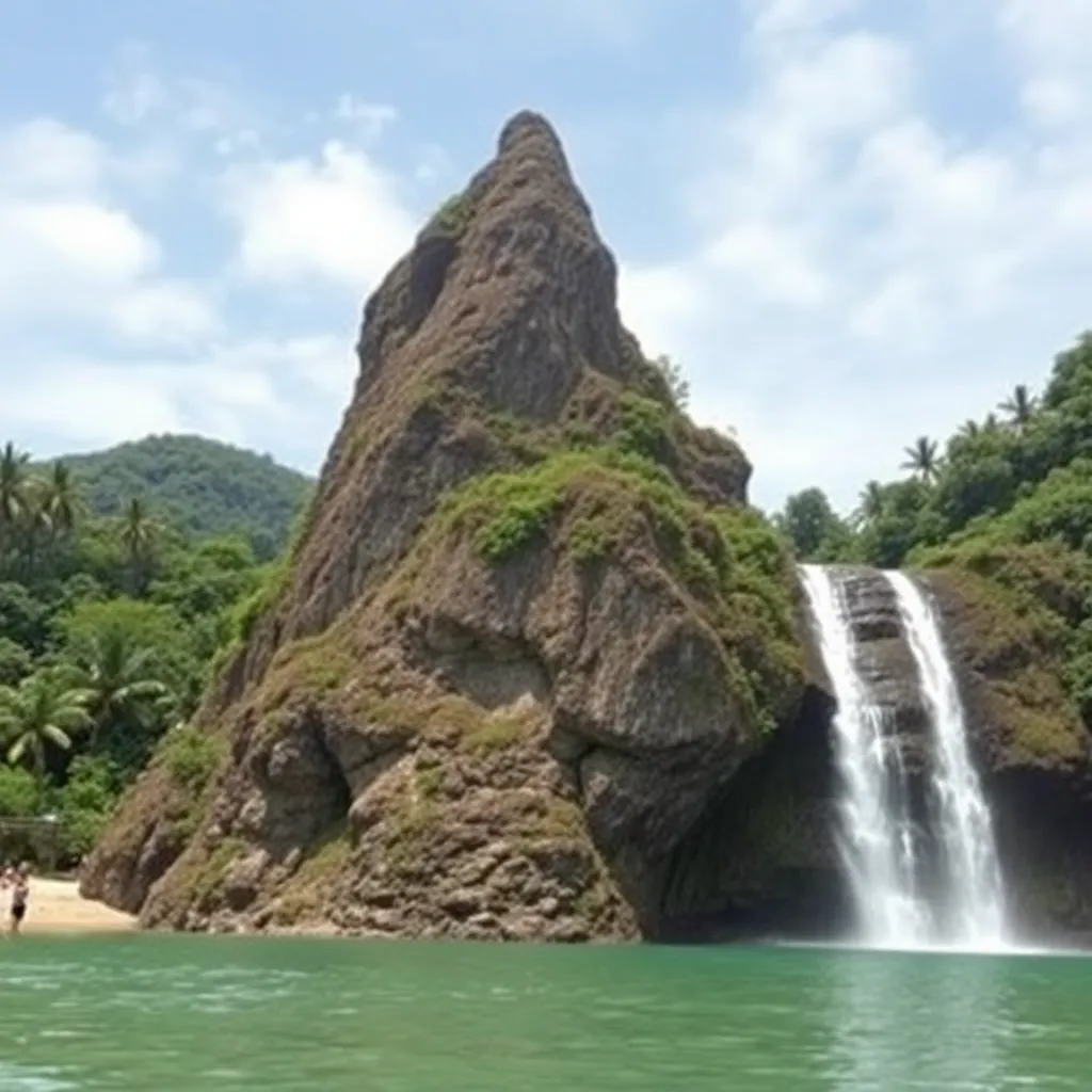 Kids birthday party places Mauga O Tauese Waterfall in Nu'uuli