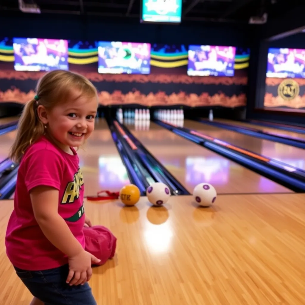Kids birthday party places Meadowood Lanes in Rapid City