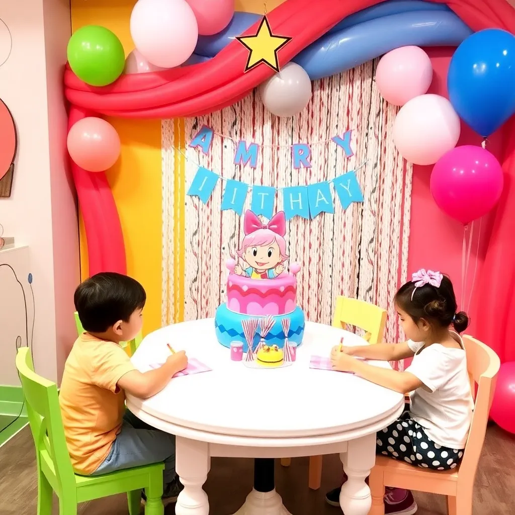 Kids birthday party places Memories Party Place in Odessa