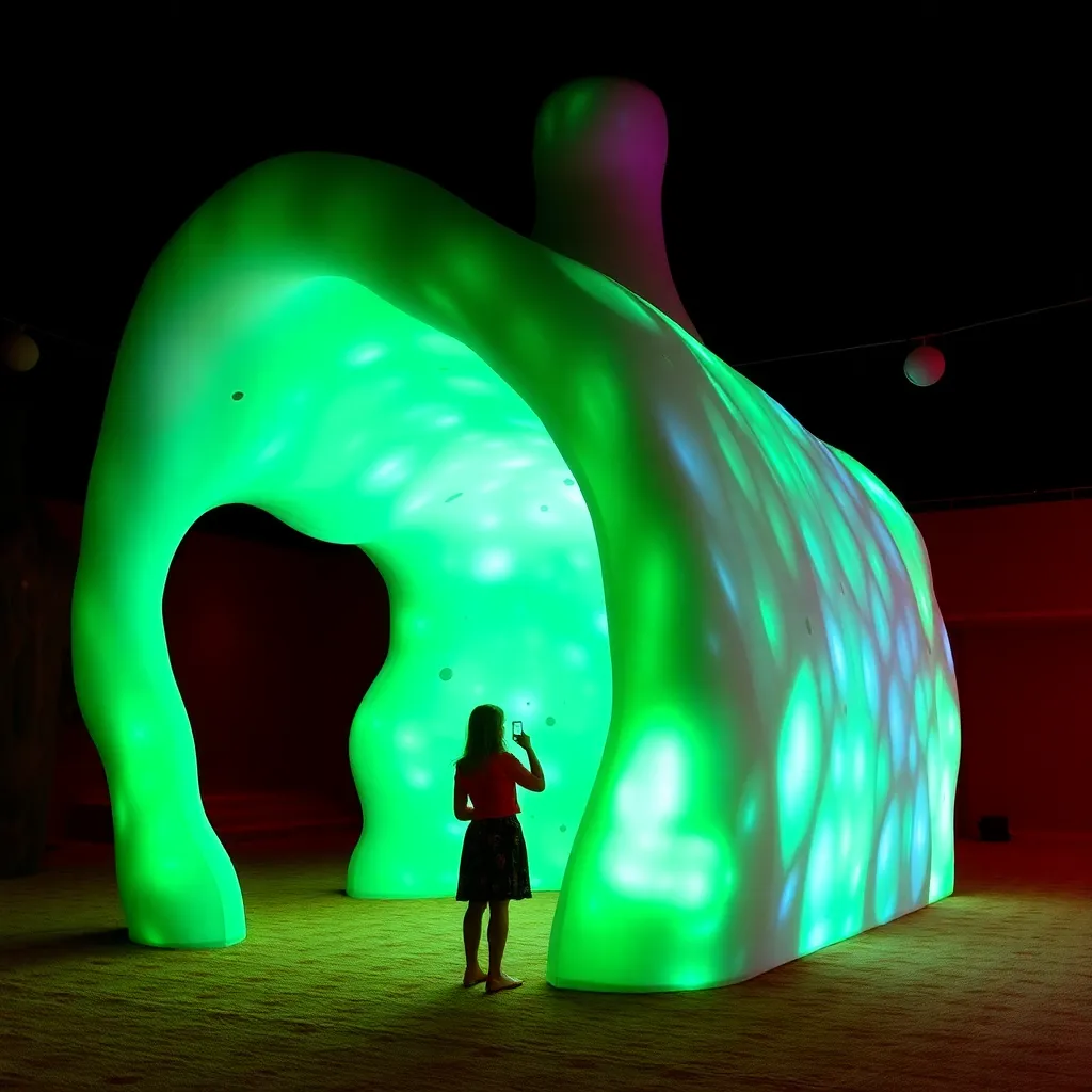 Kids birthday party places Meow Wolf Santa Fe's House Of Eternal Return in Santa Fe