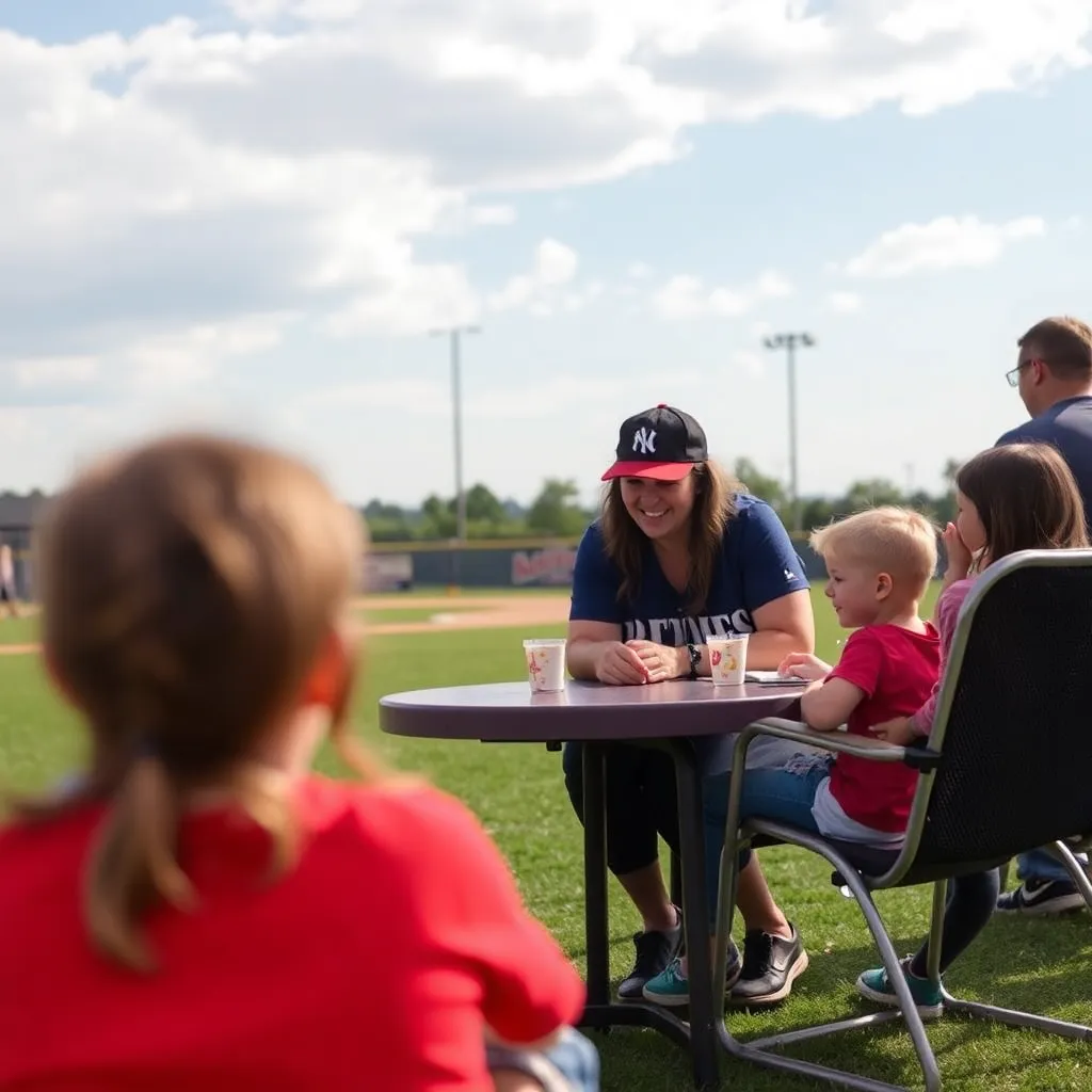 Kids birthday party places Miracle League Park in Jonesboro
