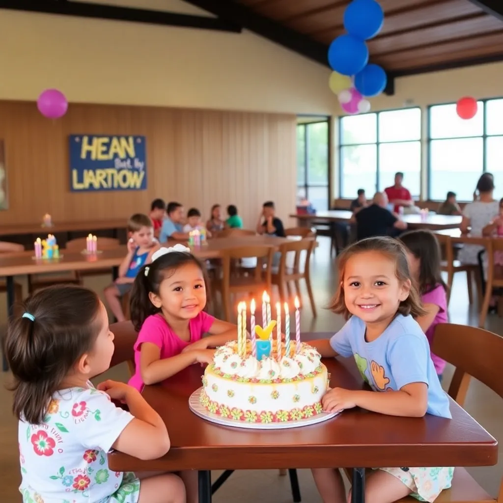 Kids birthday party places Momilani Community Center in Pearl City