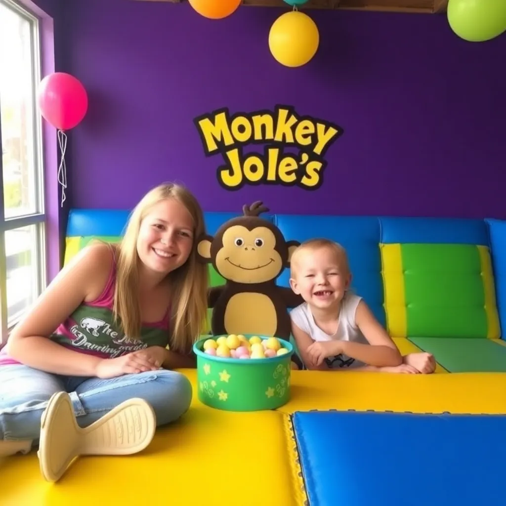 Kids birthday party places Monkey Joe's in Sterling