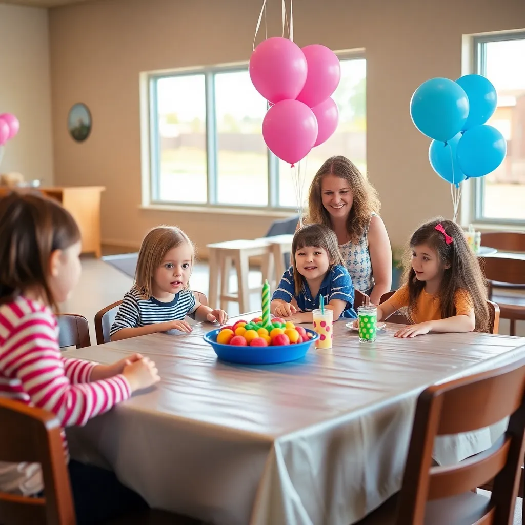 Kids birthday party places Morningside Community Center in Sioux Falls