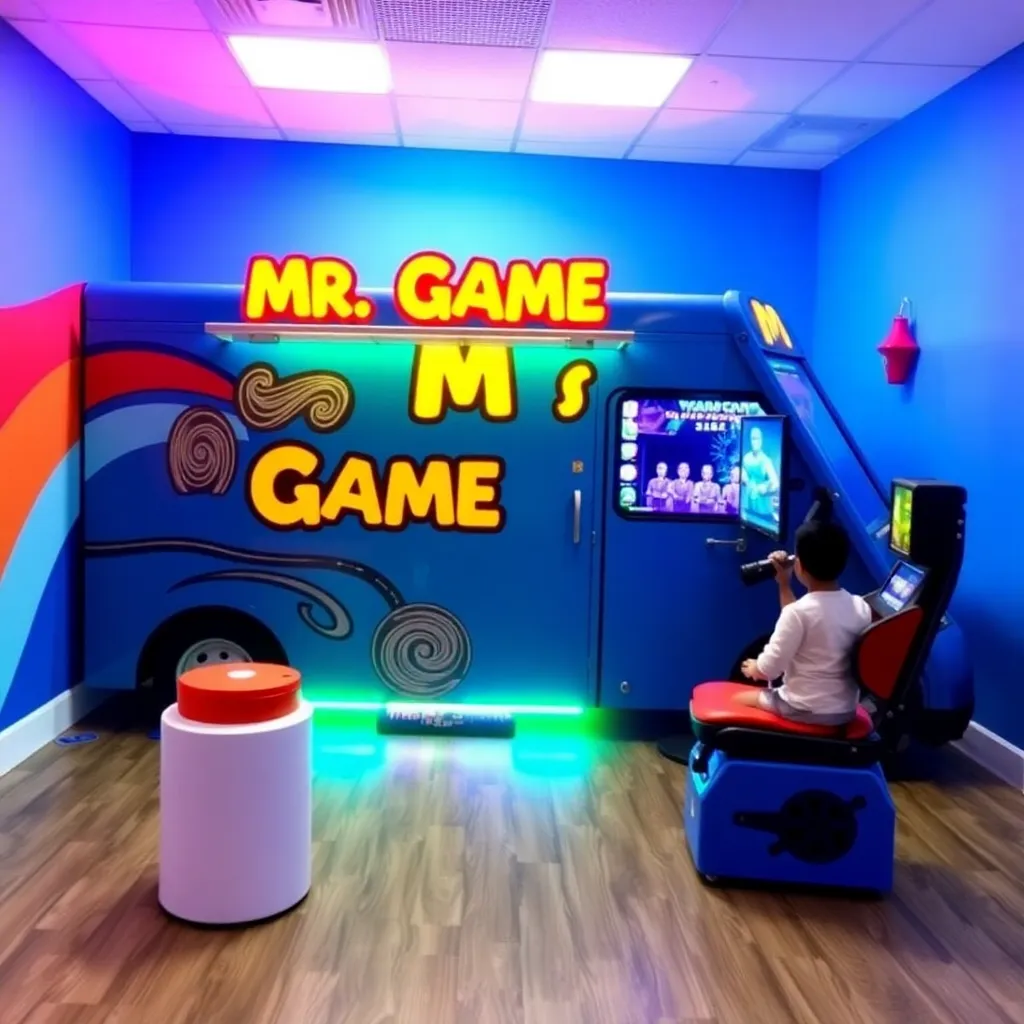 Kids birthday party places Mr. Game Room Game Truck in Gahanna