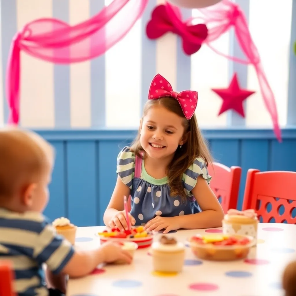 Kids birthday party places Muffin’s Playhouse in Cleveland