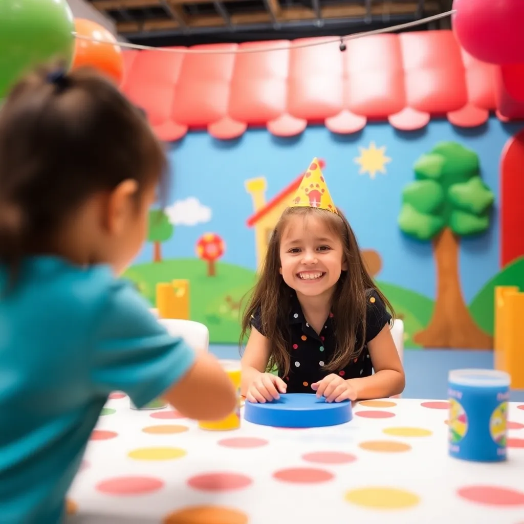 Kids birthday party places My Play Village in Dixon