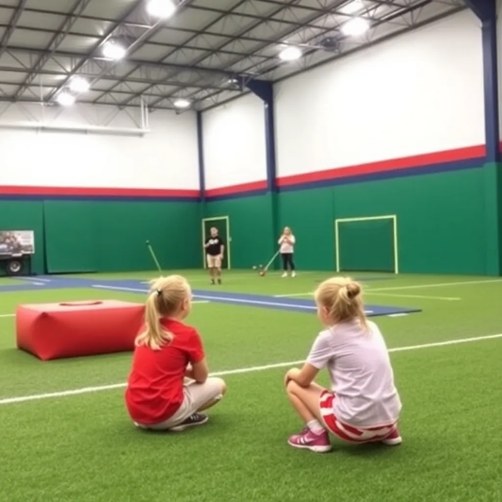 Kids birthday party places Naperville Yard Indoor Sports Complex in Naperville