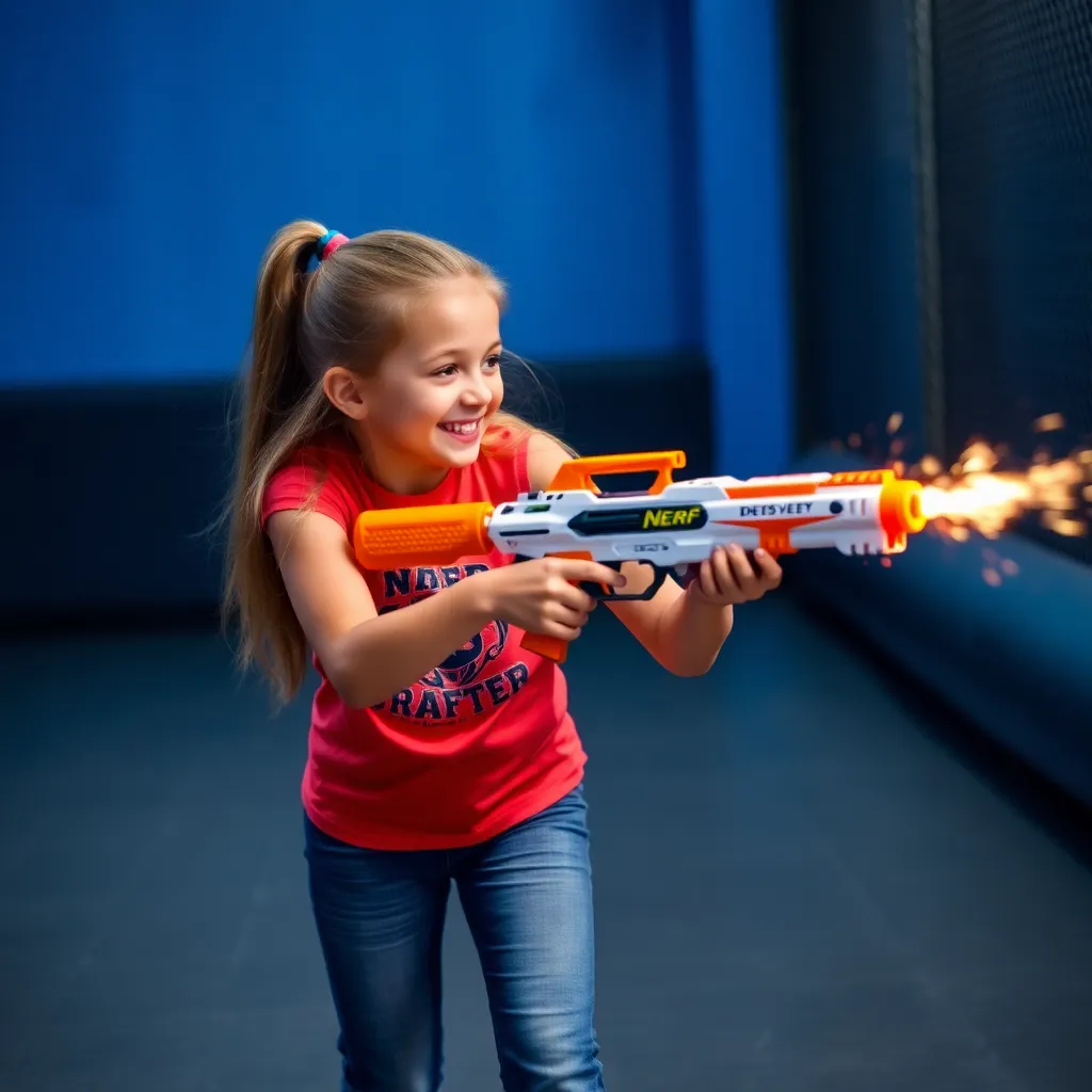 Kids birthday party places Nerf Blast - An Indoor Nerf Battle Arena in Russellville