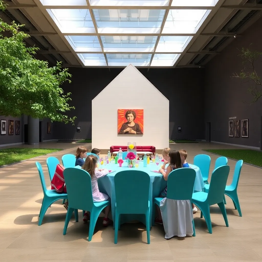 Kids birthday party places North Carolina Museum Of Art in Raleigh