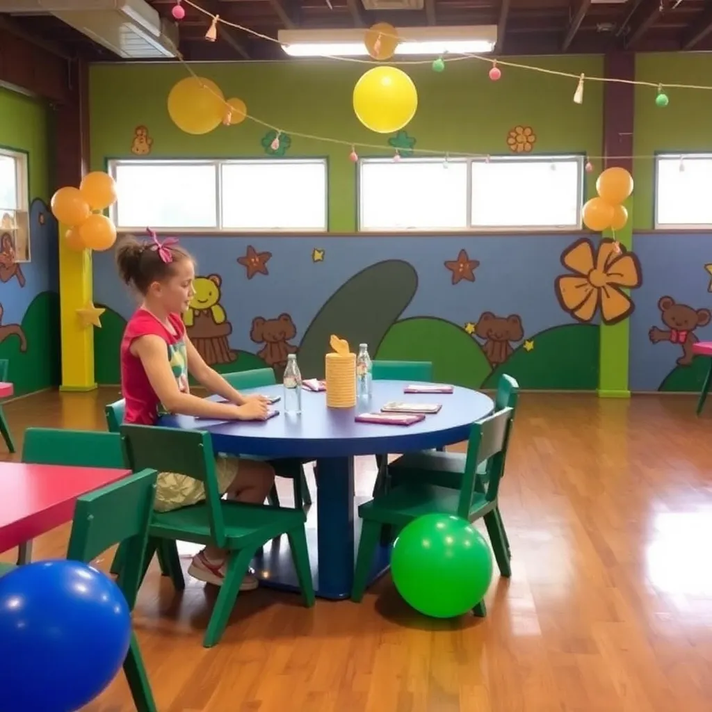 Kids birthday party places Northeast Louisiana Children's in Monroe