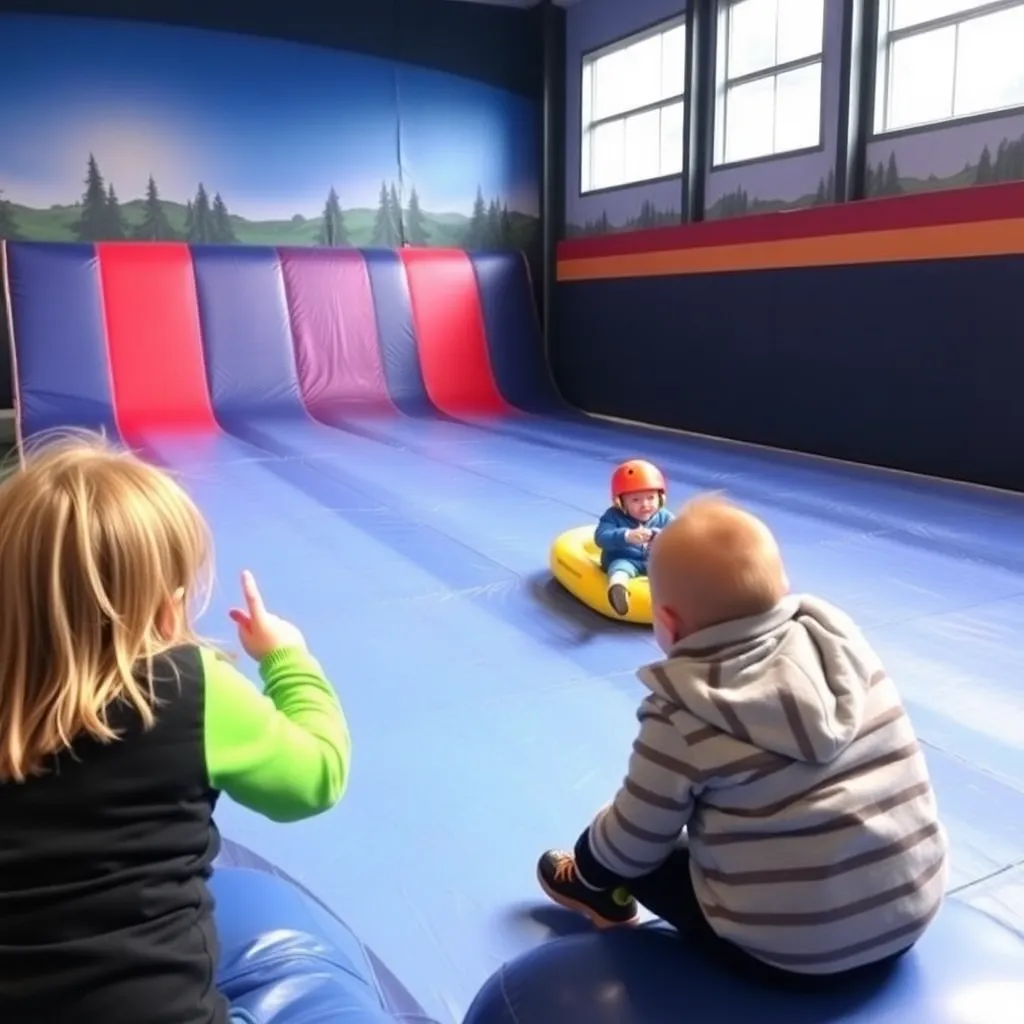 Kids birthday party places Northern Air Action Park in Grand Forks