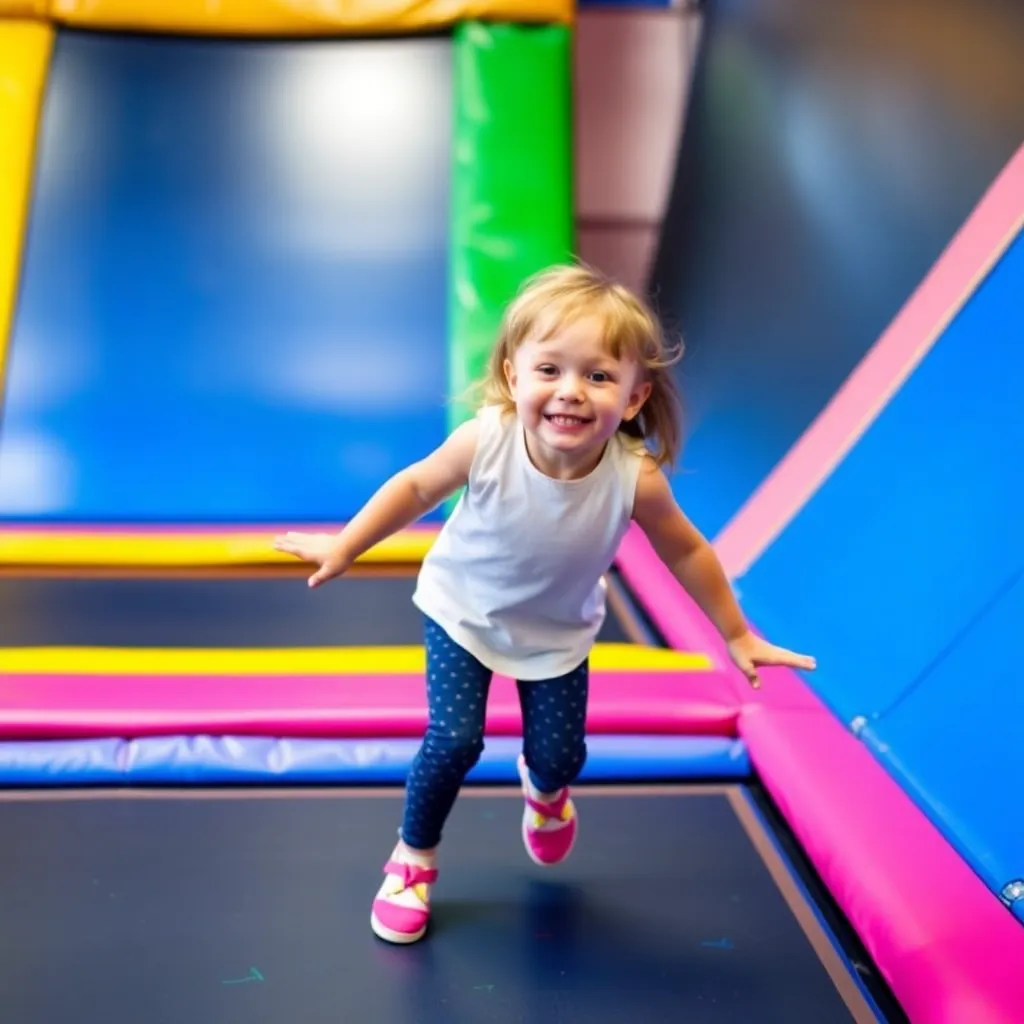 Kids birthday party places Nova Trampoline Park in Nashua