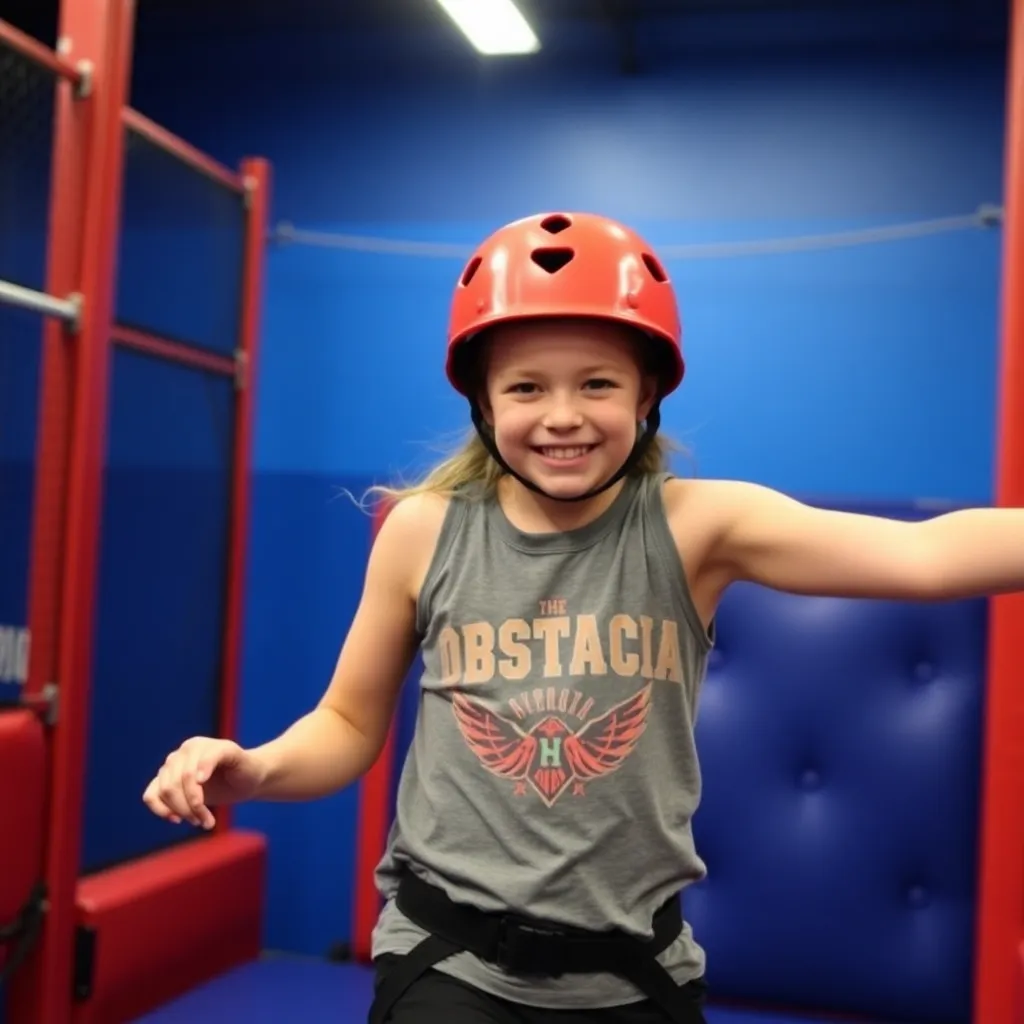 Kids birthday party places Obstacle Warrior Kids in Sandy