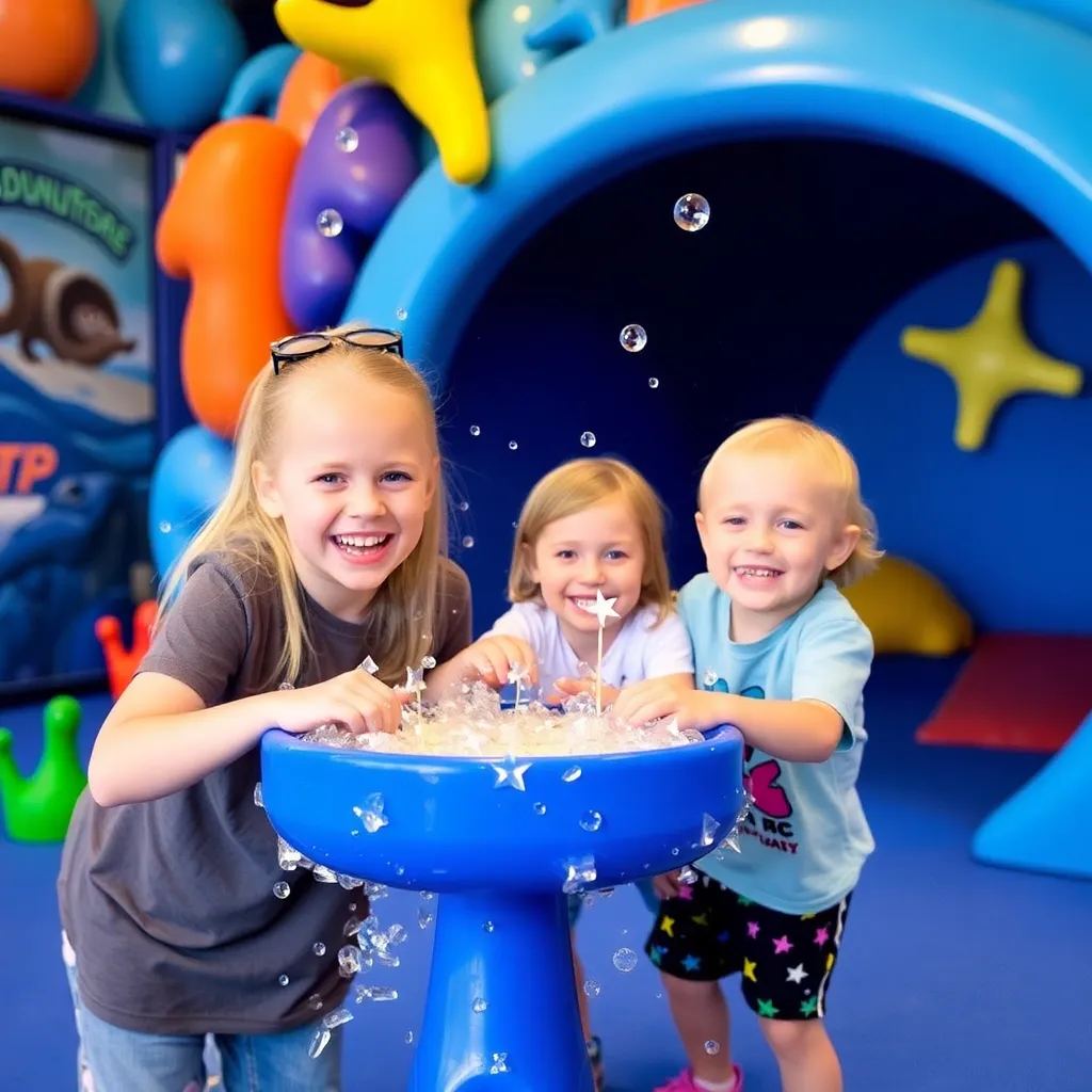 Kids birthday party places Ocean Adventures Indoor Playground in Joplin