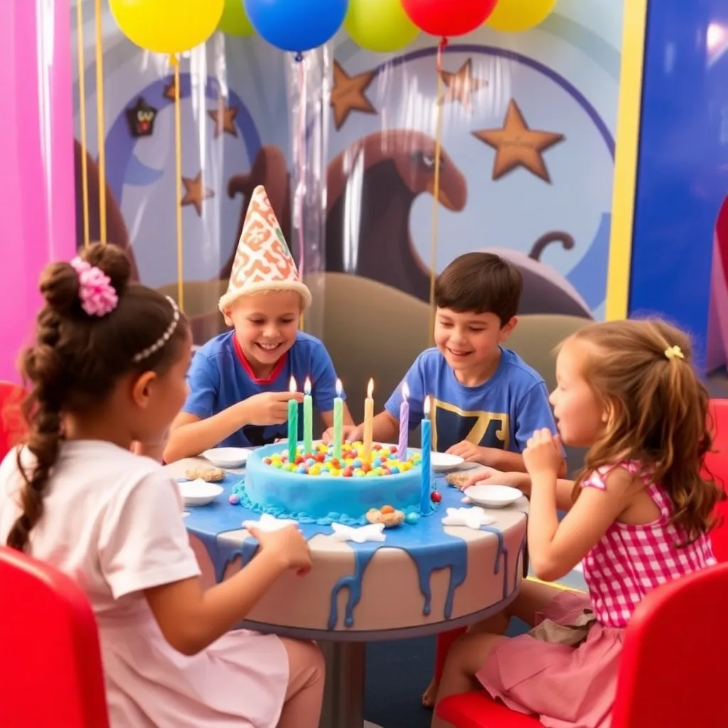 Kids birthday party places Odyssey 1 in Tacoma