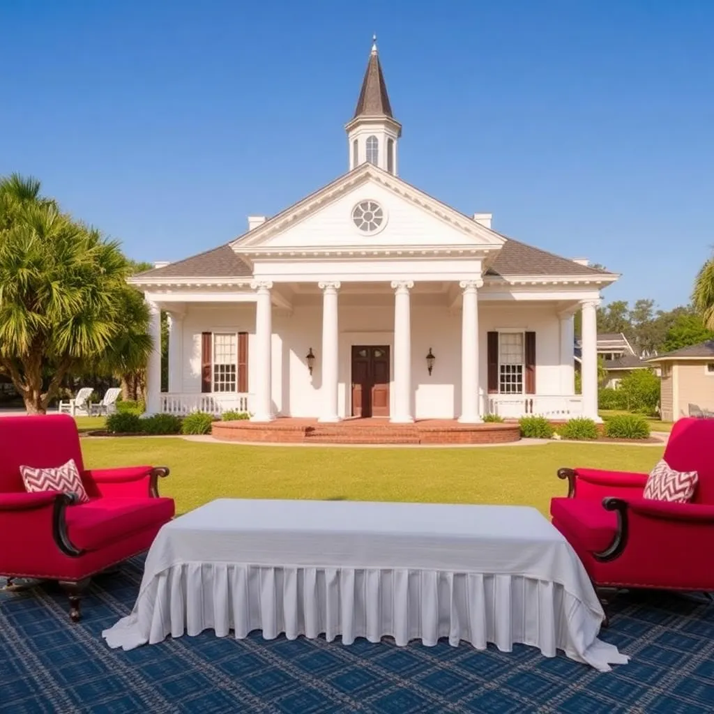 Kids birthday party places Old Governor's Mansion in Baton Rouge