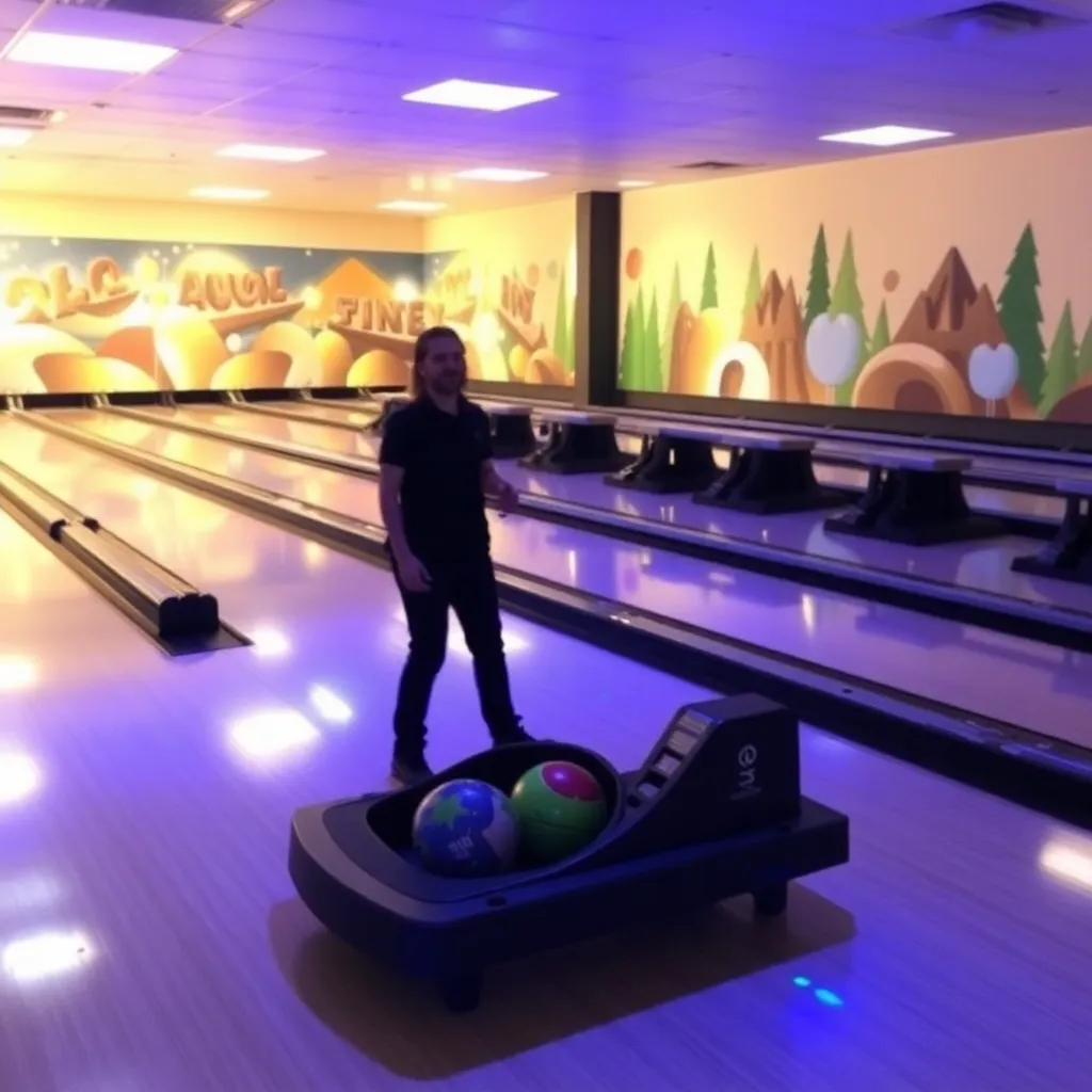 Kids birthday party places Old Mountain Lanes in Wakefield