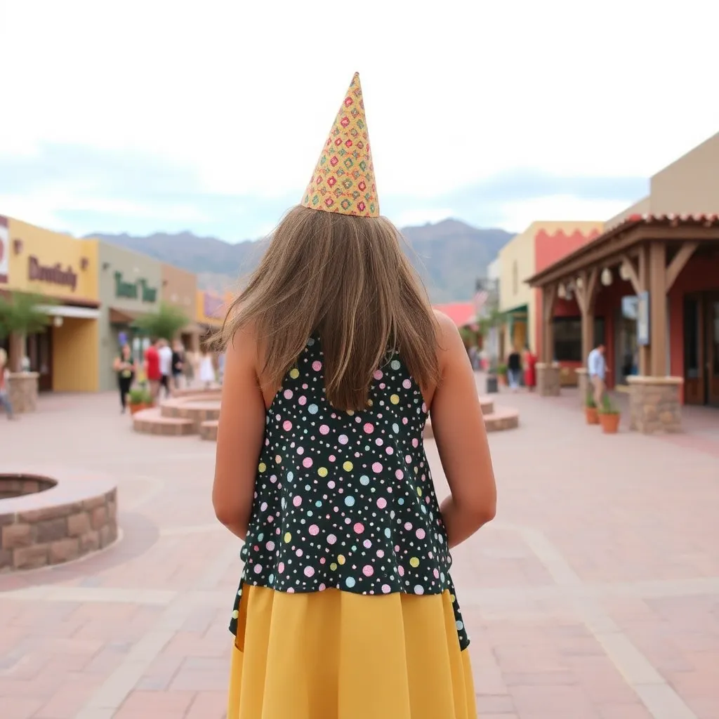 Kids birthday party places Old Town Plaza in Albuquerque