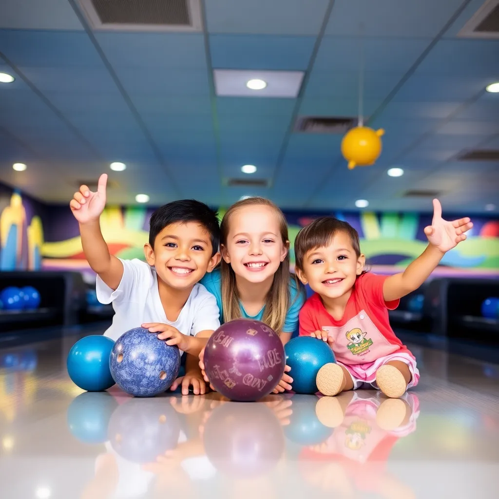 Kids birthday party places Olympus Hills Bowling Lanes in Millcreek