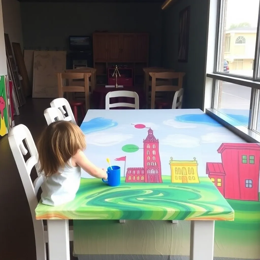 Kids birthday party places Paint The Towne Llc in Wichita