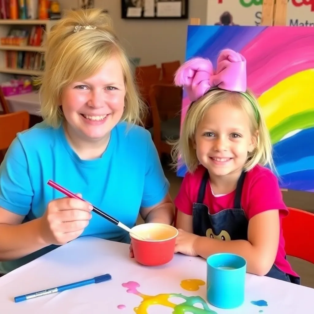Kids birthday party places Painting With A Twist in Baton Rouge