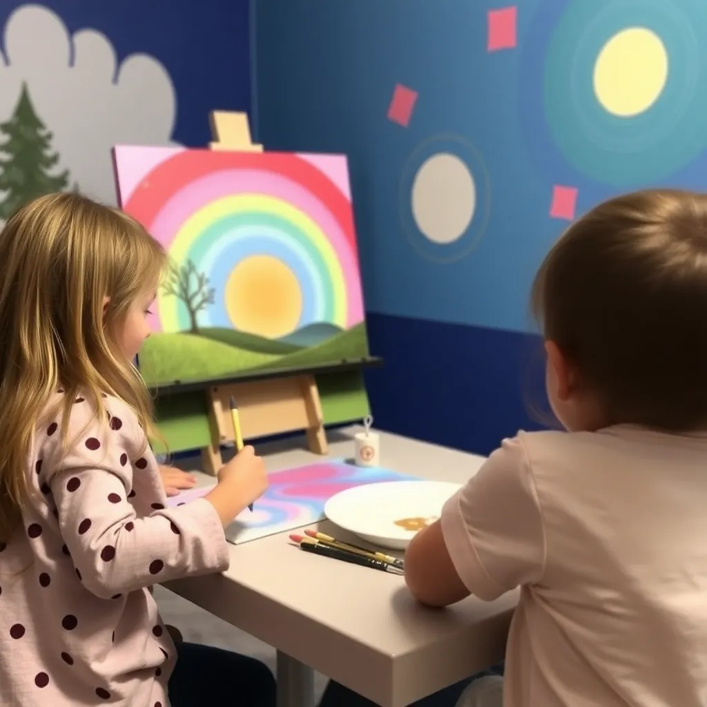 Kids birthday party places Painting With A Twist in Omaha