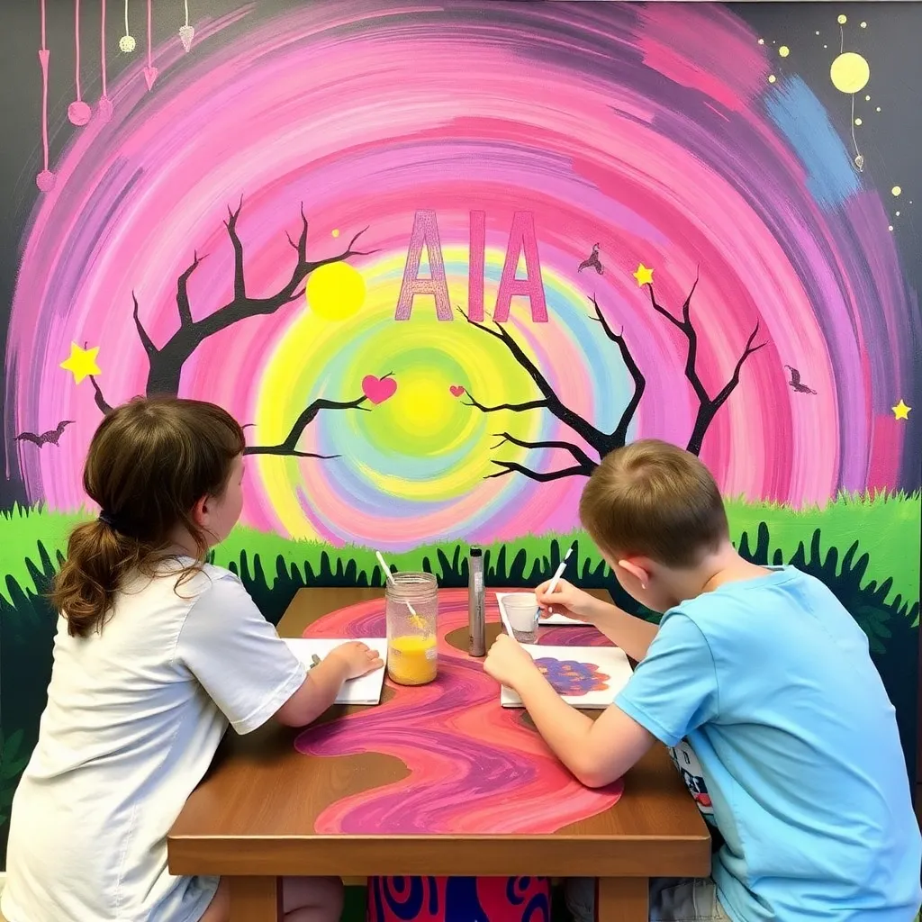 Kids birthday party places Painting With A Twist in Columbia