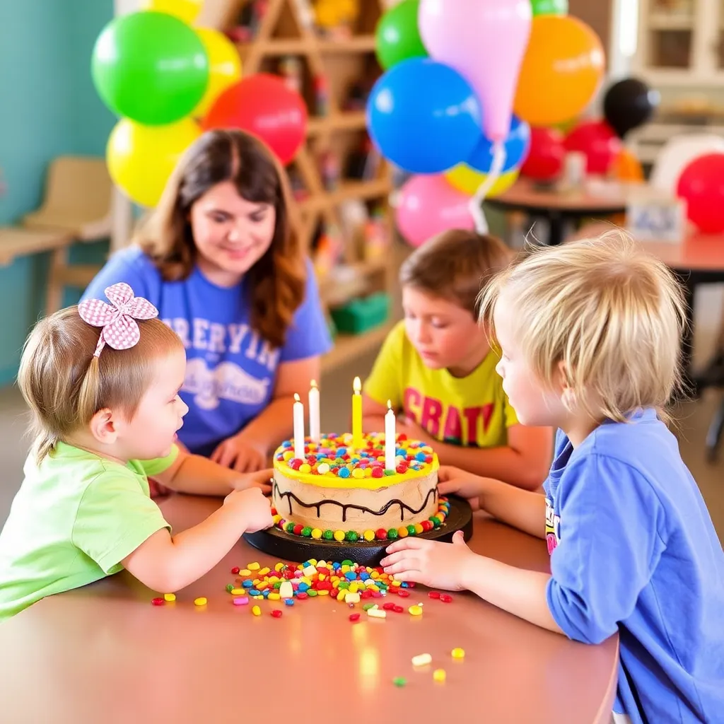 Kids birthday party places Paradise Hills Community Center in Albuquerque